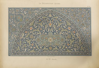 <em>"Mosquée cathédrale de Qous."</em>, 1885. Printed material. Brooklyn Museum. (Photo: Brooklyn Museum, NK1270_P93_Arabe_pl030_PS4.jpg