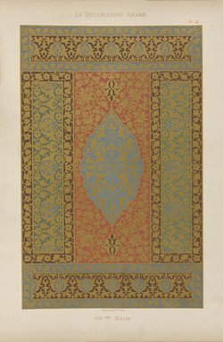 <em>"Applications de découpres en papier."</em>, 1885. Printed material. Brooklyn Museum. (Photo: Brooklyn Museum, NK1270_P93_Arabe_pl043_PS4.jpg