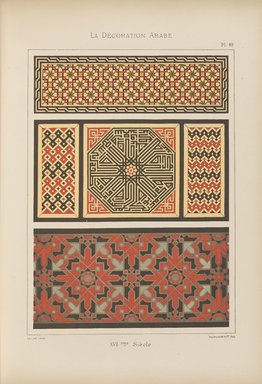 <em>"Mosquée d’El-Bordeyny."</em>, 1885. Printed material. Brooklyn Museum. (Photo: Brooklyn Museum, NK1270_P93_Arabe_pl080_PS4.jpg