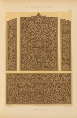 <em>"Mosquée cathédrale de Qous"</em>, 1885. Printed material. Brooklyn Museum. (Photo: Brooklyn Museum, NK1270_P93_Arabe_pl093_PS4.jpg