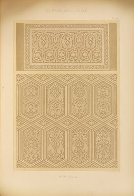 <em>"Mosquée cathédrale de Qous"</em>, 1885. Printed material. Brooklyn Museum. (Photo: Brooklyn Museum, NK1270_P93_Arabe_pl094_PS4.jpg