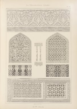 <em>"Mosquée de Thélây Abou-Rezyq."</em>, 1885. Printed material. Brooklyn Museum. (Photo: Brooklyn Museum, NK1270_P93_Arabe_pl102_PS4.jpg
