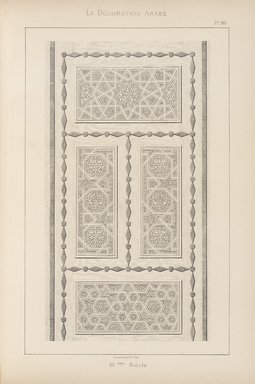 <em>"Mosquée de Thélây Abou-Rezyq"</em>, 1885. Printed material. Brooklyn Museum. (Photo: Brooklyn Museum, NK1270_P93_Arabe_pl103_PS4.jpg
