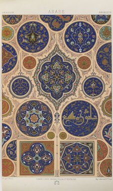 <em>"Arabian: Scales:."</em>. Printed material. Brooklyn Museum. (Photo: Brooklyn Museum, NK1530_R11_pl027_PS4.jpg