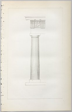 <em>"Column and frieze."</em>, 1862. Printed material. Brooklyn Museum. (Photo: Brooklyn Museum, NK1560_D81a_Decorative_Design_pl01_PS9.jpg