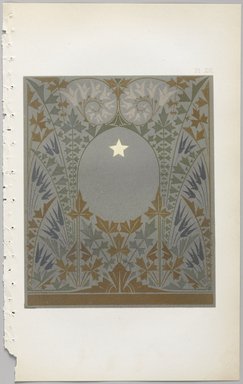 <em>"Botanical designs."</em>, 1862. Printed material. Brooklyn Museum. (Photo: Brooklyn Museum, NK1560_D81a_Decorative_Design_pl16_PS9.jpg
