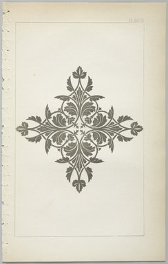 <em>"Botanical designs."</em>, 1862. Printed material. Brooklyn Museum. (Photo: Brooklyn Museum, NK1560_D81a_Decorative_Design_pl28_PS9.jpg