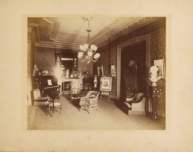 <em>"View of parlor."</em>. Printed material. Brooklyn Museum. (Photo: Brooklyn Museum, NK2003.5_Sm5_pl3_PS9.jpg