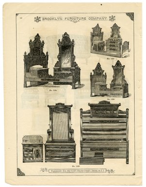 <em>"Brooklyn Furniture Co. catalog"</em>. Printed material. Brooklyn Museum. (NK2265_B79i_Brooklyn_Furniture_Catalog_p012.jpg