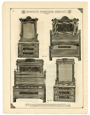 <em>"Brooklyn Furniture Co. catalog"</em>. Printed material. Brooklyn Museum. (NK2265_B79i_Brooklyn_Furniture_Catalog_p014.jpg