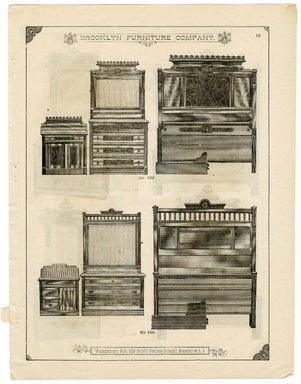 <em>"Brooklyn Furniture Co. catalog"</em>. Printed material. Brooklyn Museum. (NK2265_B79i_Brooklyn_Furniture_Catalog_p015.jpg