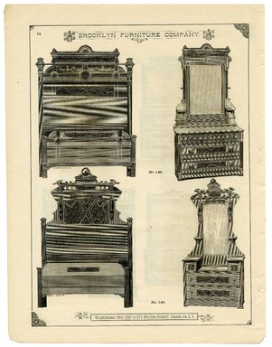 <em>"Brooklyn Furniture Co. catalog"</em>. Printed material. Brooklyn Museum. (NK2265_B79i_Brooklyn_Furniture_Catalog_p016.jpg