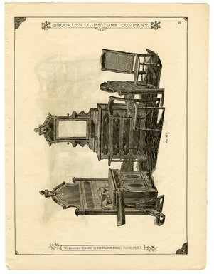 <em>"Brooklyn Furniture Co. catalog"</em>. Printed material. Brooklyn Museum. (NK2265_B79i_Brooklyn_Furniture_Catalog_p023.jpg