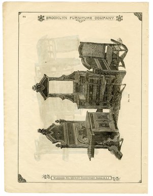 <em>"Brooklyn Furniture Co. catalog"</em>. Printed material. Brooklyn Museum. (NK2265_B79i_Brooklyn_Furniture_Catalog_p024.jpg