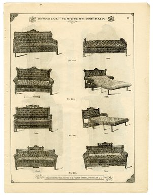 <em>"Brooklyn Furniture Co. catalog"</em>. Printed material. Brooklyn Museum. (NK2265_B79i_Brooklyn_Furniture_Catalog_p031.jpg