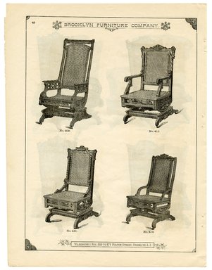 <em>"Brooklyn Furniture Co. catalog"</em>. Printed material. Brooklyn Museum. (NK2265_B79i_Brooklyn_Furniture_Catalog_p042.jpg