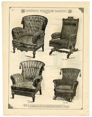 <em>"Brooklyn Furniture Co. catalog"</em>. Printed material. Brooklyn Museum. (NK2265_B79i_Brooklyn_Furniture_Catalog_p044.jpg