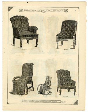 <em>"Brooklyn Furniture Co. catalog"</em>. Printed material. Brooklyn Museum. (NK2265_B79i_Brooklyn_Furniture_Catalog_p045.jpg