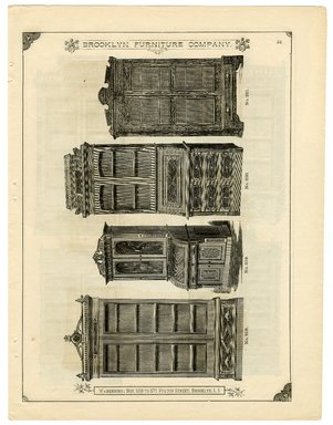 <em>"Brooklyn Furniture Co. catalog"</em>. Printed material. Brooklyn Museum. (NK2265_B79i_Brooklyn_Furniture_Catalog_p051.jpg
