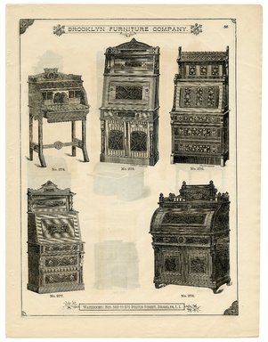 <em>"Brooklyn Furniture Co. catalog"</em>. Printed material. Brooklyn Museum. (NK2265_B79i_Brooklyn_Furniture_Catalog_p055.jpg