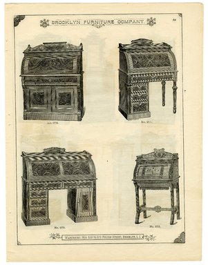<em>"Brooklyn Furniture Co. catalog"</em>. Printed material. Brooklyn Museum. (NK2265_B79i_Brooklyn_Furniture_Catalog_p059.jpg