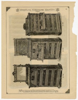 <em>"Brooklyn Furniture Co. catalog"</em>. Printed material. Brooklyn Museum. (NK2265_B79i_Brooklyn_Furniture_Catalog_p061.jpg