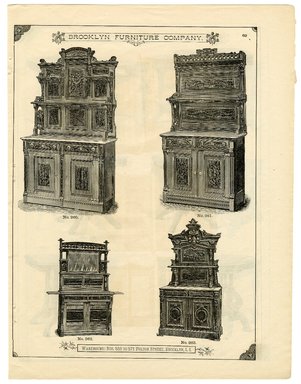 <em>"Brooklyn Furniture Co. catalog"</em>. Printed material. Brooklyn Museum. (NK2265_B79i_Brooklyn_Furniture_Catalog_p069.jpg