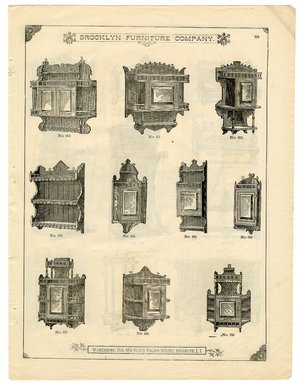 <em>"Brooklyn Furniture Co. catalog"</em>. Printed material. Brooklyn Museum. (NK2265_B79i_Brooklyn_Furniture_Catalog_p083.jpg