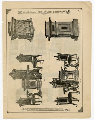 <em>"Brooklyn Furniture Co. catalog"</em>. Printed material. Brooklyn Museum. (NK2265_B79i_Brooklyn_Furniture_Catalog_p089.jpg