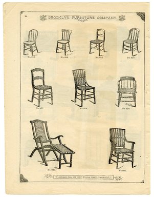 <em>"Brooklyn Furniture Co. catalog"</em>. Printed material. Brooklyn Museum. (NK2265_B79i_Brooklyn_Furniture_Catalog_p094.jpg