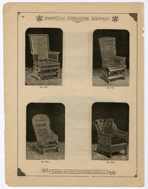 <em>"Brooklyn Furniture Co. catalog"</em>. Printed material. Brooklyn Museum. (NK2265_B79i_Brooklyn_Furniture_Catalog_p098.jpg