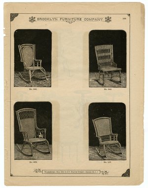 <em>"Brooklyn Furniture Co. catalog"</em>. Printed material. Brooklyn Museum. (NK2265_B79i_Brooklyn_Furniture_Catalog_p103.jpg