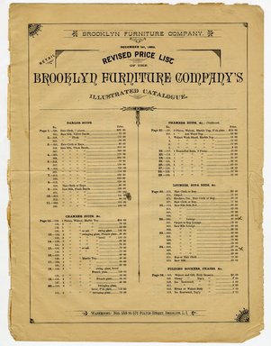 <em>"Brooklyn Furniture Co. catalog"</em>. Printed material. Brooklyn Museum. (NK2265_B79i_Brooklyn_Furniture_Catalog_pi.jpg