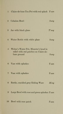 <em>"Checklist."</em>, 1914. Printed material. Brooklyn Museum, NYARC Documenting the Gilded Age phase 1. (Photo: New York Art Resources Consortium, NK4165_B15_0013.jpg