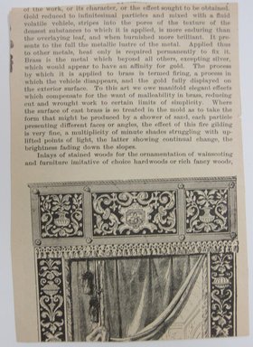 <em>"Clipped illustration of floriated border in grey, black and wite. Text underneath reads Elisabeth Hubler, gez.,Arnoldische Buch' and handwritten label on back reads 'Renaissance.'"</em>. Printed material. Brooklyn Museum. (NK4210_L98_F14_Lycett_inv114_verso.jpg