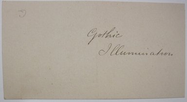 <em>"Clipped illustration of a woman, with caption 'Fig. 342a, Bauerin, Chelsea, Geologisches Museum.' Reverse has text."</em>. Printed material. Brooklyn Museum. (NK4210_L98_F14_Lycett_inv131_verso.jpg