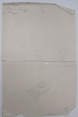 <em>"Clipped illustration of a pitcher and basin with catption 'Fig. 72. Japanisches Becken mit Kanne. 17 Jahrhundert. (Indisches Porzellan).' Reverse has text and another illustration."</em>, 1895. Printed material. Brooklyn Museum. (NK4210_L98_F14_Lycett_inv145_verso.jpg