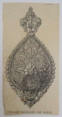 <em>"Printed card with street scene and caption 'Tower of the Great Mosque, Morocco' and text underneath 'Drawn by Ward (?) Roberts, from a sketch by Ireti (?) Smith of the Royal Artillery Engraved by J. Cousen.' Reverse is blank."</em>. Printed material. Brooklyn Museum. (NK4210_L98_F14_Lycett_inv195.jpg