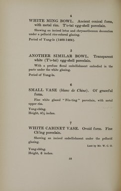 <em>"Checklist."</em>, 1907. Printed material. Brooklyn Museum, NYARC Documenting the Gilded Age phase 2. (Photo: New York Art Resources Consortium, NK4565_D95_0064.jpg