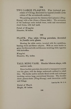 <em>"Checklist."</em>, 1907. Printed material. Brooklyn Museum, NYARC Documenting the Gilded Age phase 2. (Photo: New York Art Resources Consortium, NK4565_D95_0144.jpg