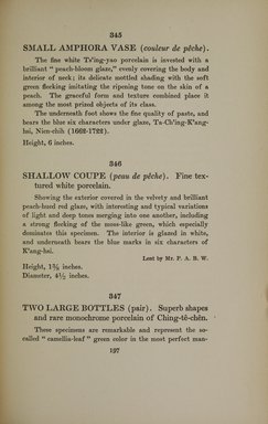 <em>"Checklist."</em>, 1907. Printed material. Brooklyn Museum, NYARC Documenting the Gilded Age phase 2. (Photo: New York Art Resources Consortium, NK4565_D95_0203.jpg