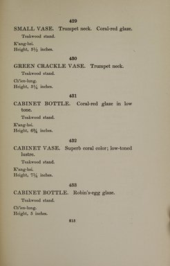 <em>"Checklist."</em>, 1907. Printed material. Brooklyn Museum, NYARC Documenting the Gilded Age phase 2. (Photo: New York Art Resources Consortium, NK4565_D95_0221.jpg