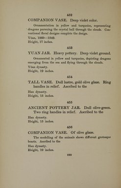 <em>"Checklist."</em>, 1907. Printed material. Brooklyn Museum, NYARC Documenting the Gilded Age phase 2. (Photo: New York Art Resources Consortium, NK4565_D95_0226.jpg