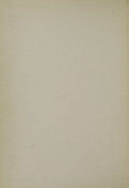 <em>"Blank page."</em>, 1922. Printed material. Brooklyn Museum, NYARC Documenting the Gilded Age phase 2. (Photo: New York Art Resources Consortium, NK5312_T44_0002.jpg