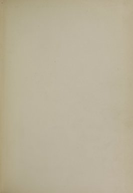 <em>"Blank page."</em>, 1922. Printed material. Brooklyn Museum, NYARC Documenting the Gilded Age phase 2. (Photo: New York Art Resources Consortium, NK5312_T44_0003.jpg