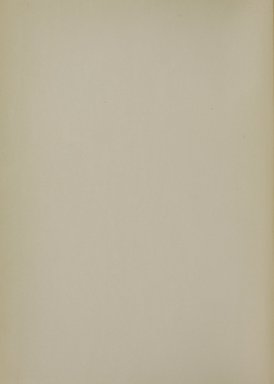 <em>"Blank page."</em>, 1922. Printed material. Brooklyn Museum, NYARC Documenting the Gilded Age phase 2. (Photo: New York Art Resources Consortium, NK5312_T44_0004.jpg