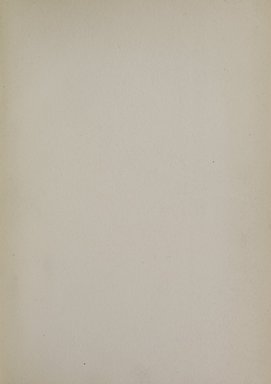 <em>"Blank page."</em>, 1922. Printed material. Brooklyn Museum, NYARC Documenting the Gilded Age phase 2. (Photo: New York Art Resources Consortium, NK5312_T44_0007.jpg
