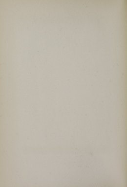 <em>"Blank page."</em>, 1922. Printed material. Brooklyn Museum, NYARC Documenting the Gilded Age phase 2. (Photo: New York Art Resources Consortium, NK5312_T44_0022.jpg