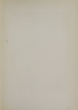 <em>"Blank page."</em>, 1922. Printed material. Brooklyn Museum, NYARC Documenting the Gilded Age phase 2. (Photo: New York Art Resources Consortium, NK5312_T44_0065.jpg