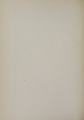 <em>"Blank page."</em>, 1922. Printed material. Brooklyn Museum, NYARC Documenting the Gilded Age phase 2. (Photo: New York Art Resources Consortium, NK5312_T44_0070.jpg
